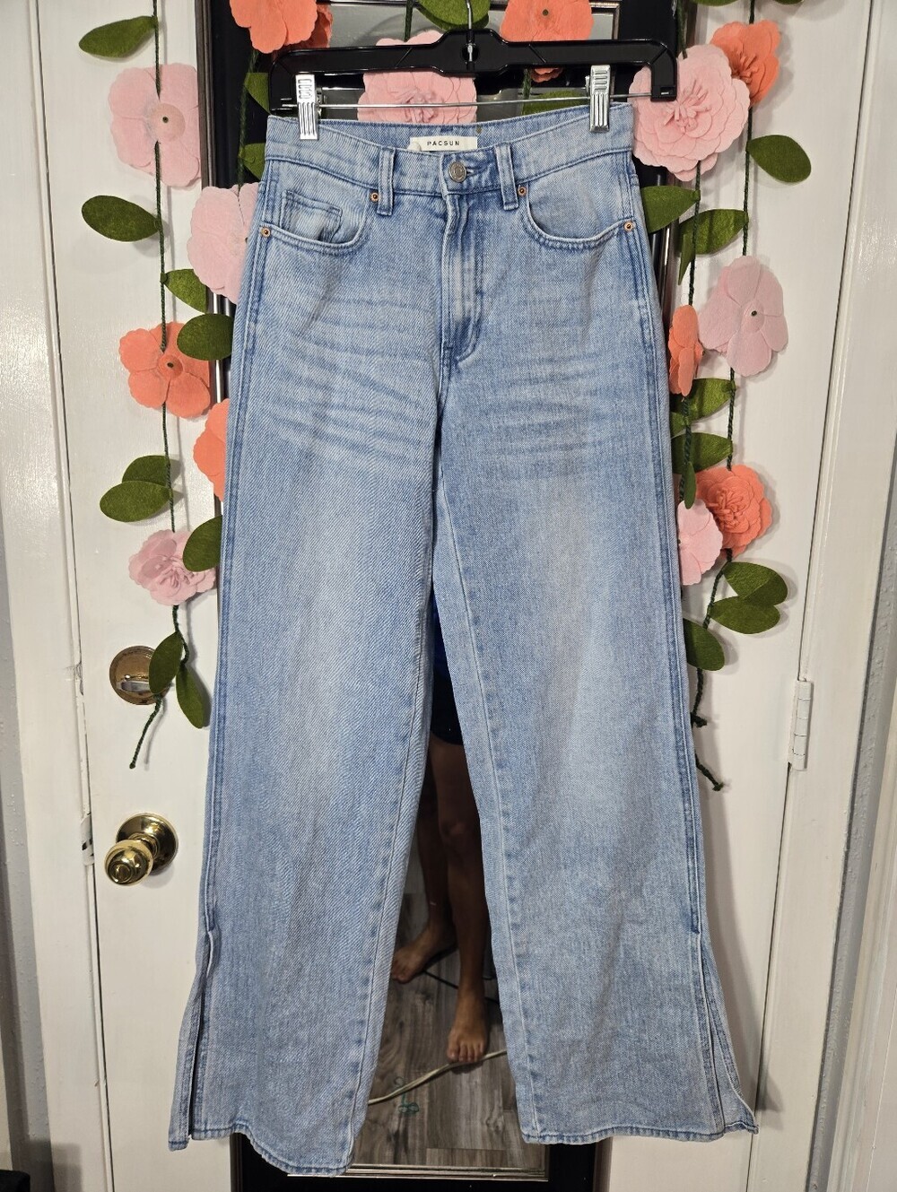 Pacsun High Rise Baggy Jeans Sz 22 23